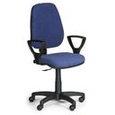 Bürostuhl COMFORT PK, mit Armlehnen, blau