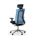 Bürostuhl EDEN, blau/schwarz