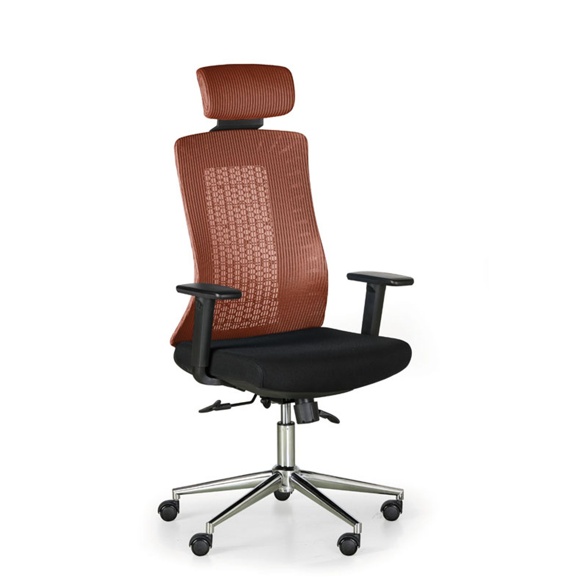 Bürostuhl EDEN, orange/schwarz