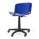 Bürostuhl ISO, drehbare, blau