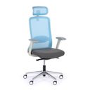 Bürostuhl JAMES 1+1 GRATIS, blau