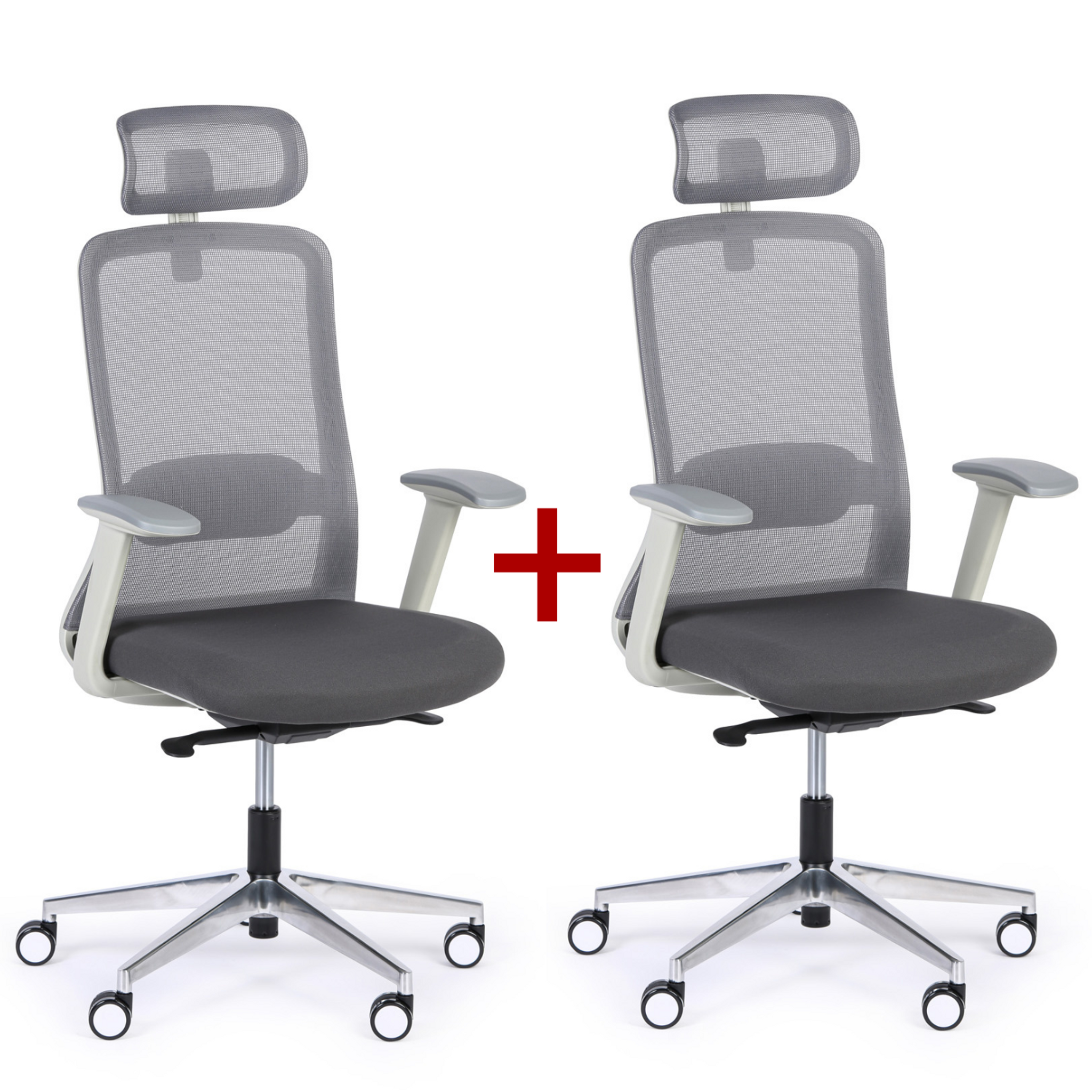 Bürostuhl JAMES 1+1 GRATIS