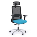 Bürostuhl JILL, schwarz/blau