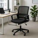 Bürostuhl LOW 1+1 GRATIS, schwarz