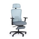 Bürostuhl MASTER, blau/grau