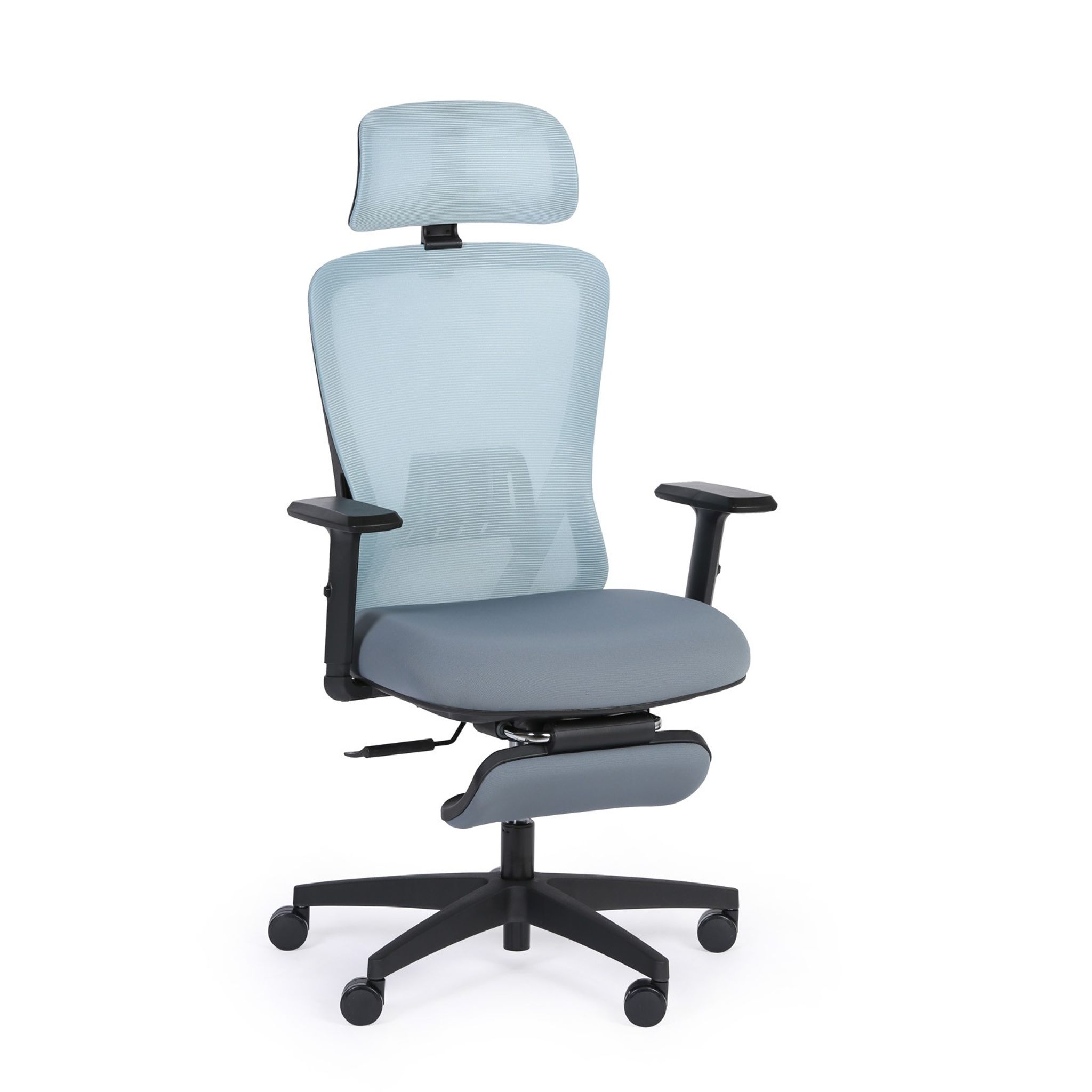 Bürostuhl MASTER, blau/grau