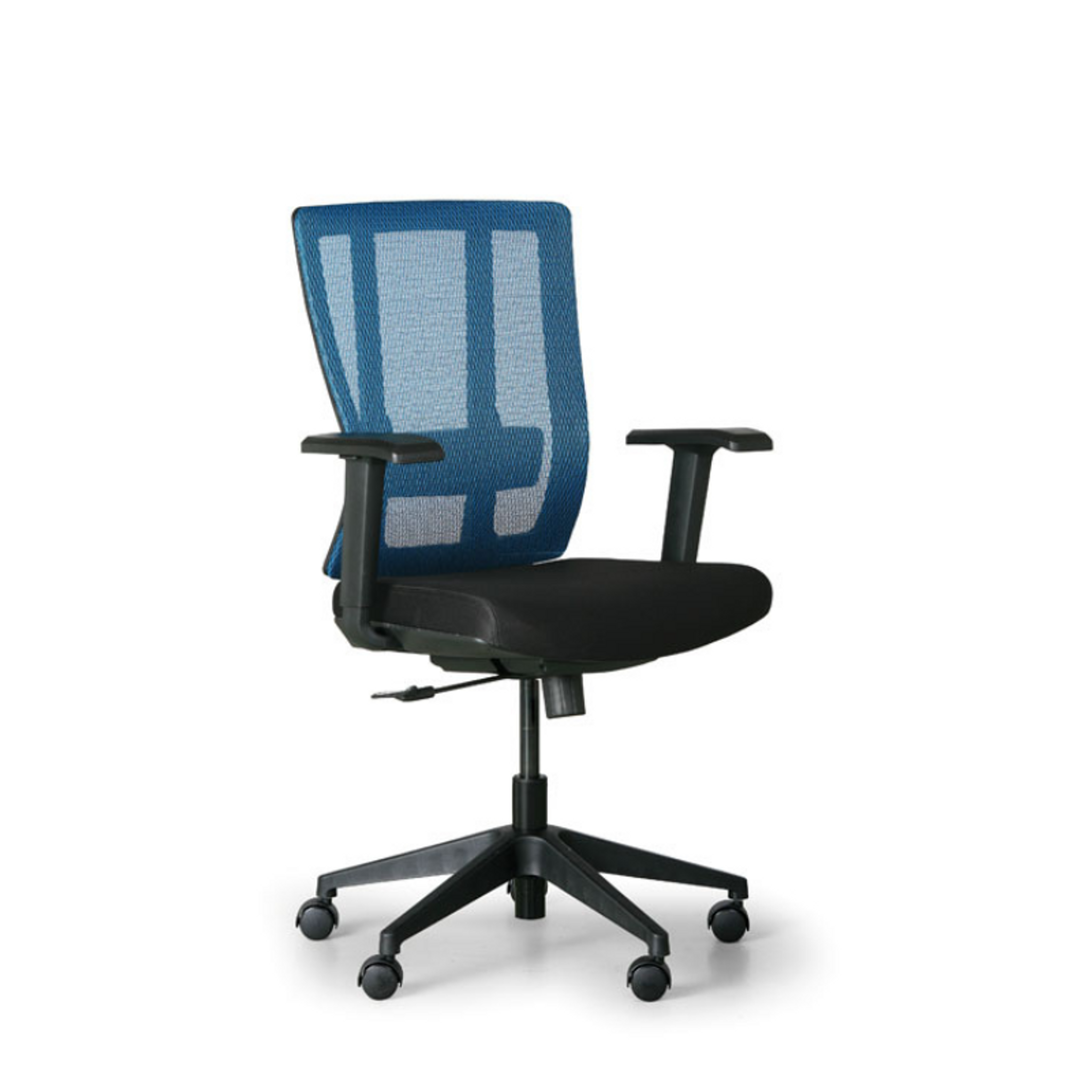 Bürostuhl MET, schwarz/blau