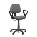 Bürostuhl MILANO mit Armlehnen, grau