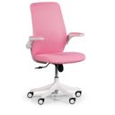 Bürostuhl mit Netzrücken BUTTERFLY, rosa