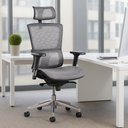 Bürostuhl mit Netzrückenlehne LEXI 1+1 GRATIS, grau