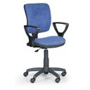 Bürostuhl, Schreibtischstuhl MILANO II, blau