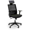 Bürostuhl WOLF 1+1 GRATIS, schwarz