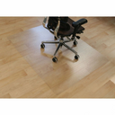 Bürostuhlunterlage für Hartböden - Polyethylen, rechteckig, 1200 x 900 mm