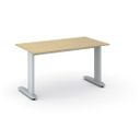Bürotisch PRIMO FLEXIBLE, 1400 x 800 mm, Birke
