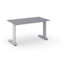 Bürotisch PRIMO FLEXIBLE, 1400 x 800 mm, Graphit