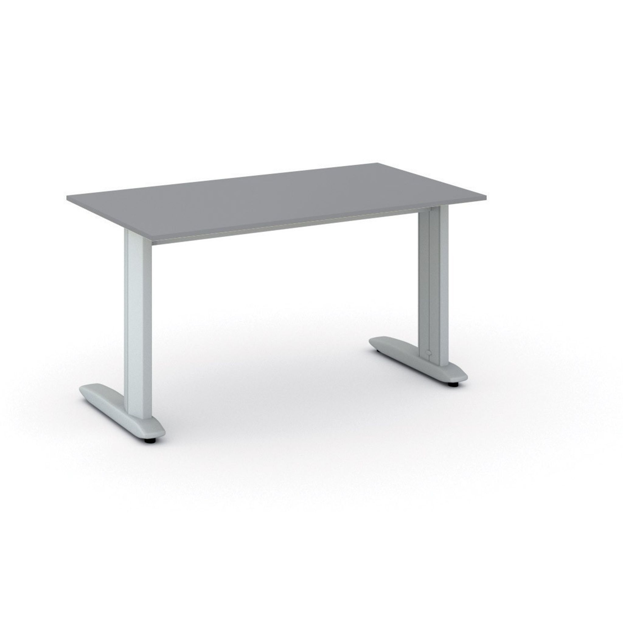 Bürotisch PRIMO FLEXIBLE, 1400 x 800 mm, Graphit