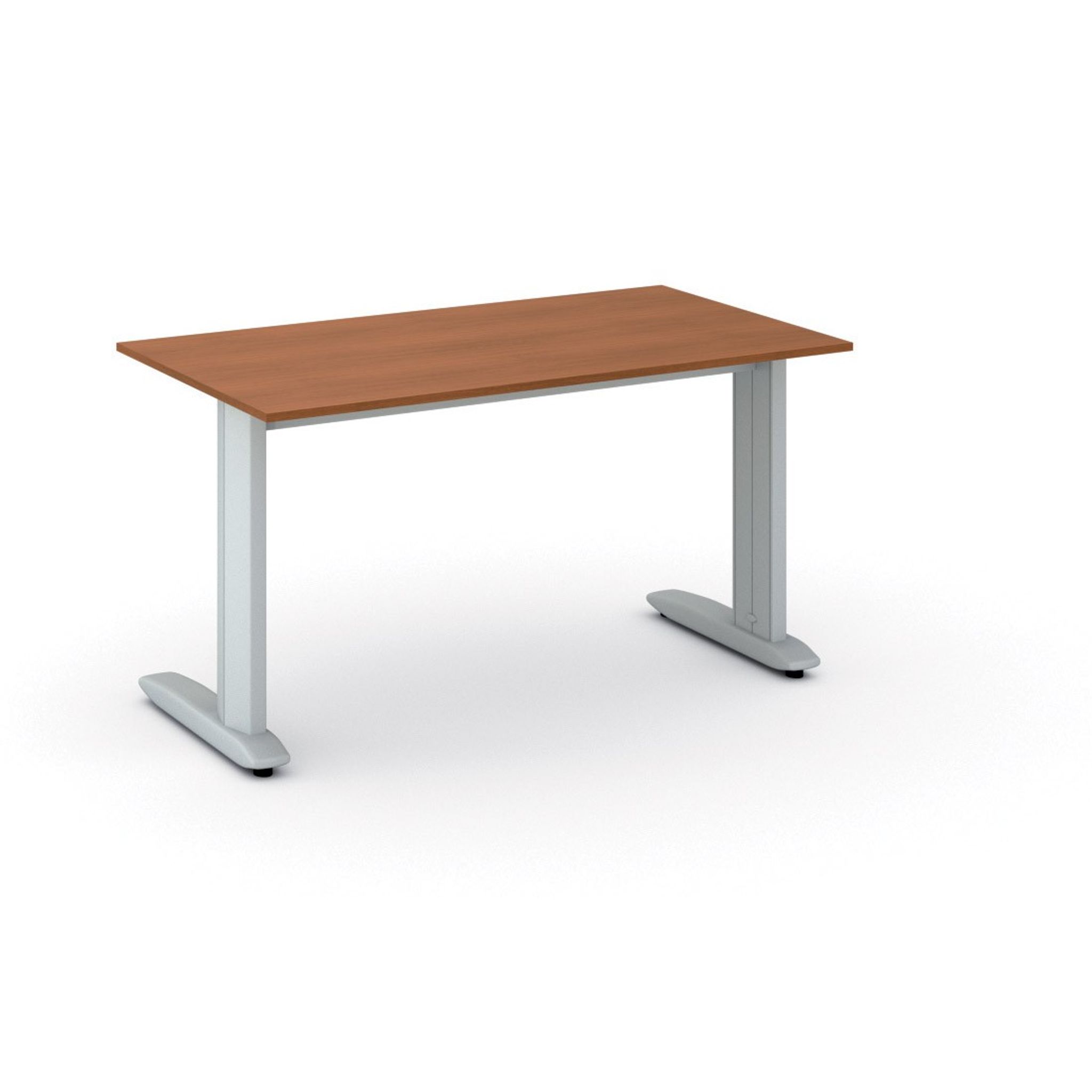 Bürotisch PRIMO FLEXIBLE, 1400 x 800 mm, Kirschbaum