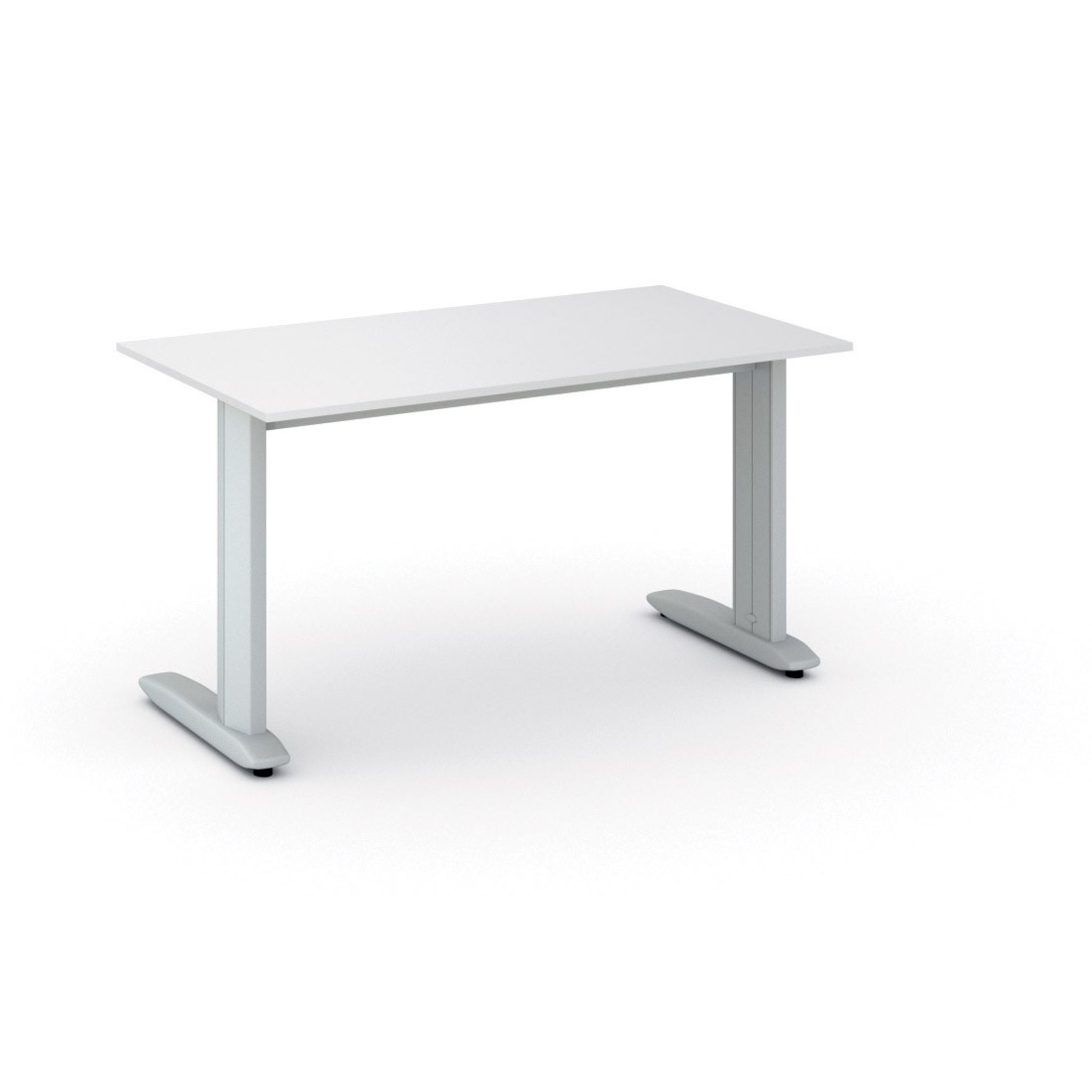 Bürotisch PRIMO FLEXIBLE , 1400 x 800 mm, weiß