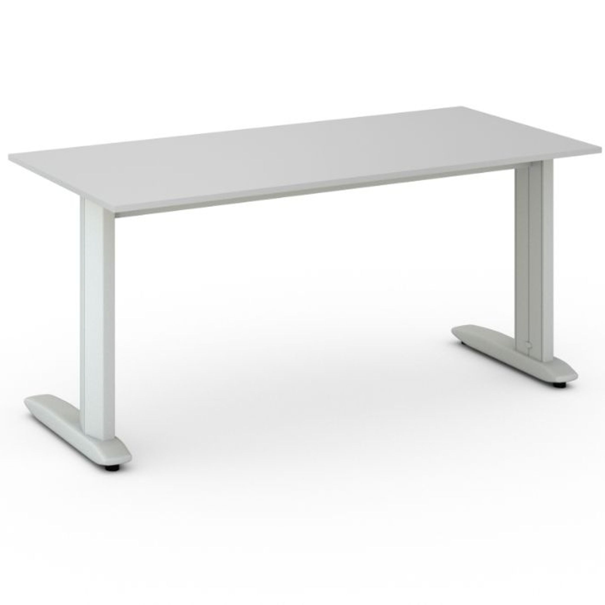 Bürotisch PRIMO FLEXIBLE, 1600 x 800 mm, grau