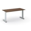 Bürotisch PRIMO FLEXIBLE, 1600 x 800 mm, Nussbaum