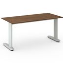 Bürotisch PRIMO FLEXIBLE, 1600 x 800 mm, Nussbaum