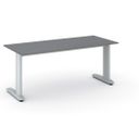 Bürotisch PRIMO FLEXIBLE, 1800 x 800 mm, Graphit