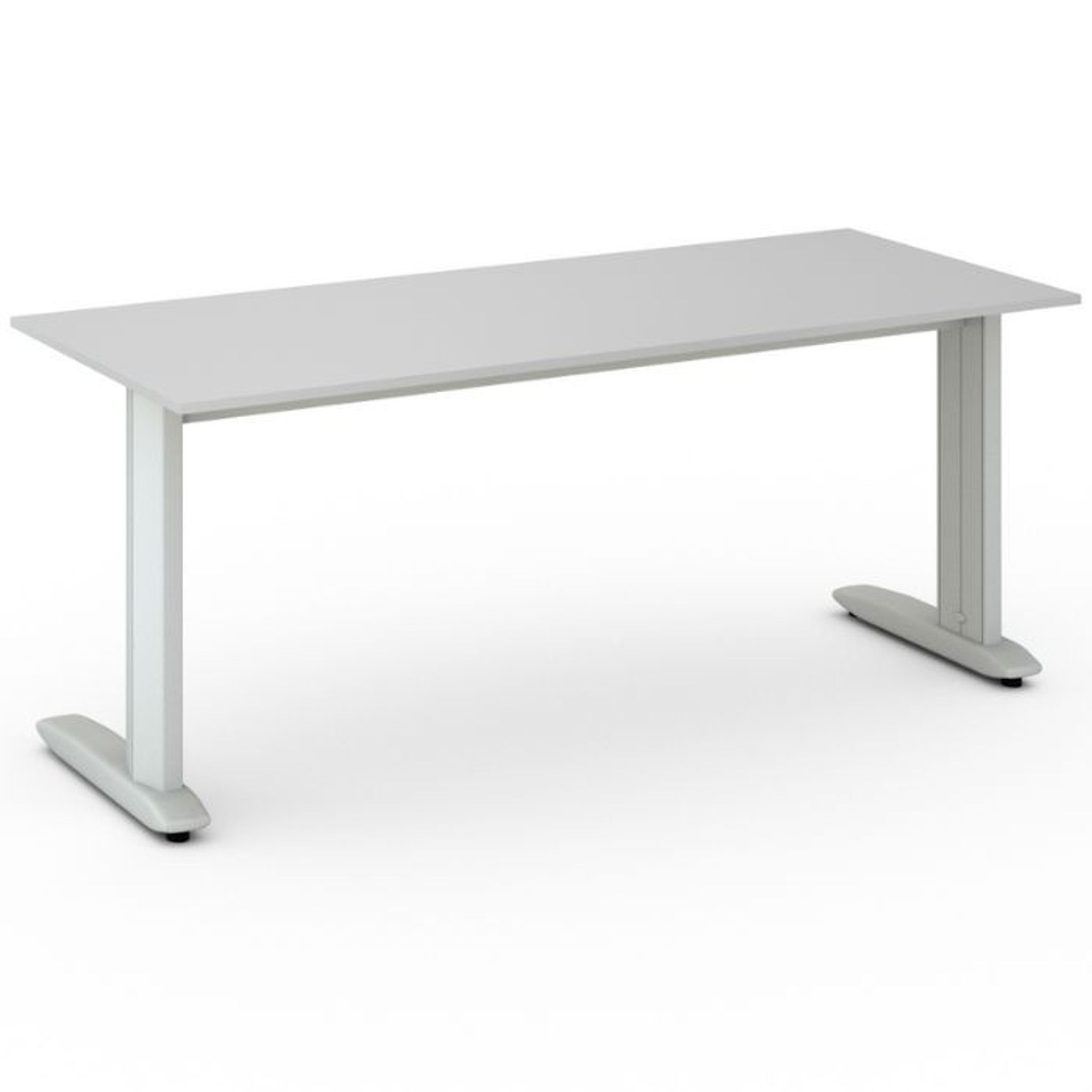 Bürotisch PRIMO FLEXIBLE, 1800 x 800 mm, grau