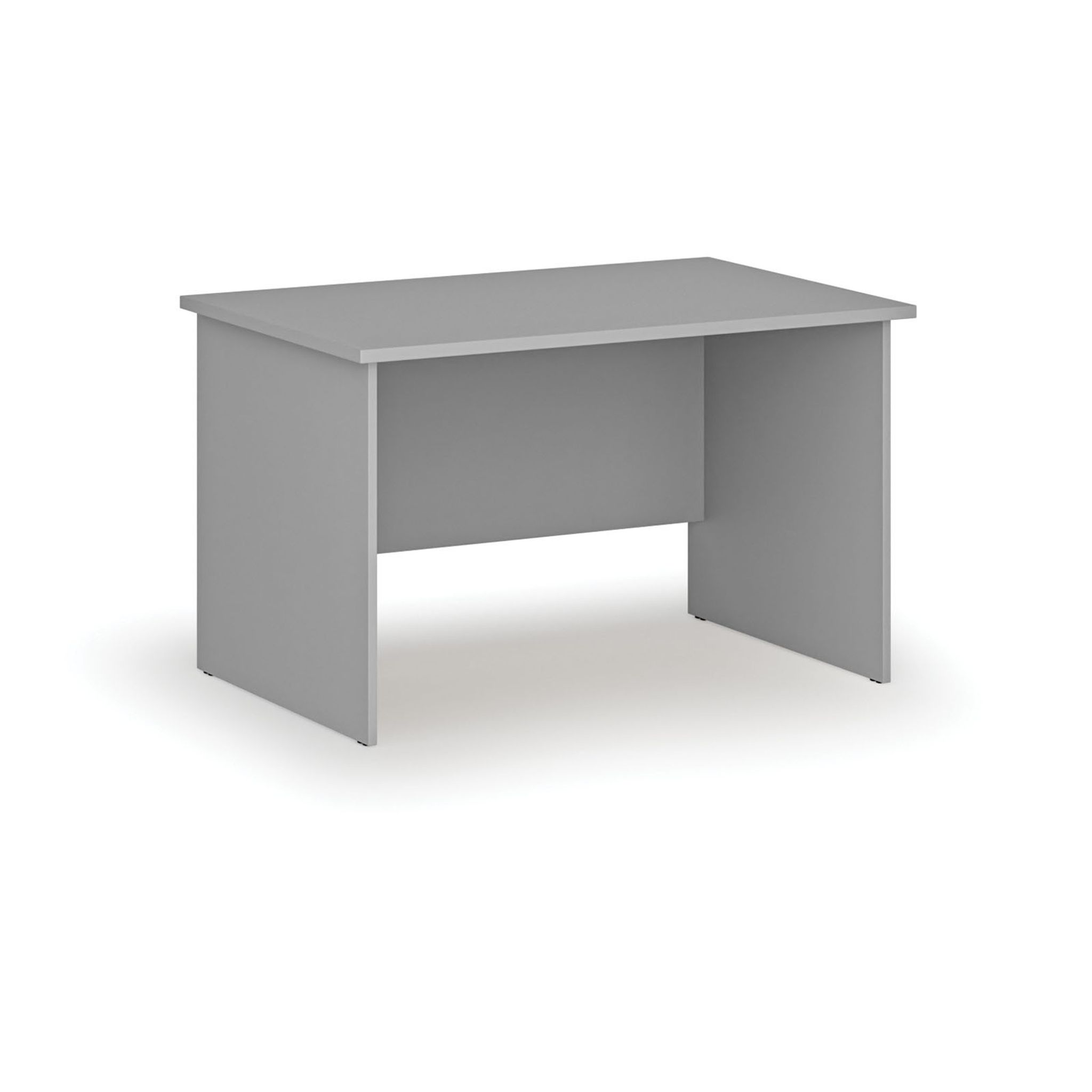 Bürotisch PRIMO GRAY, 1200 x 800 mm, grau