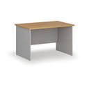 Bürotisch PRIMO GRAY, 120x80 cm, grau/Buche