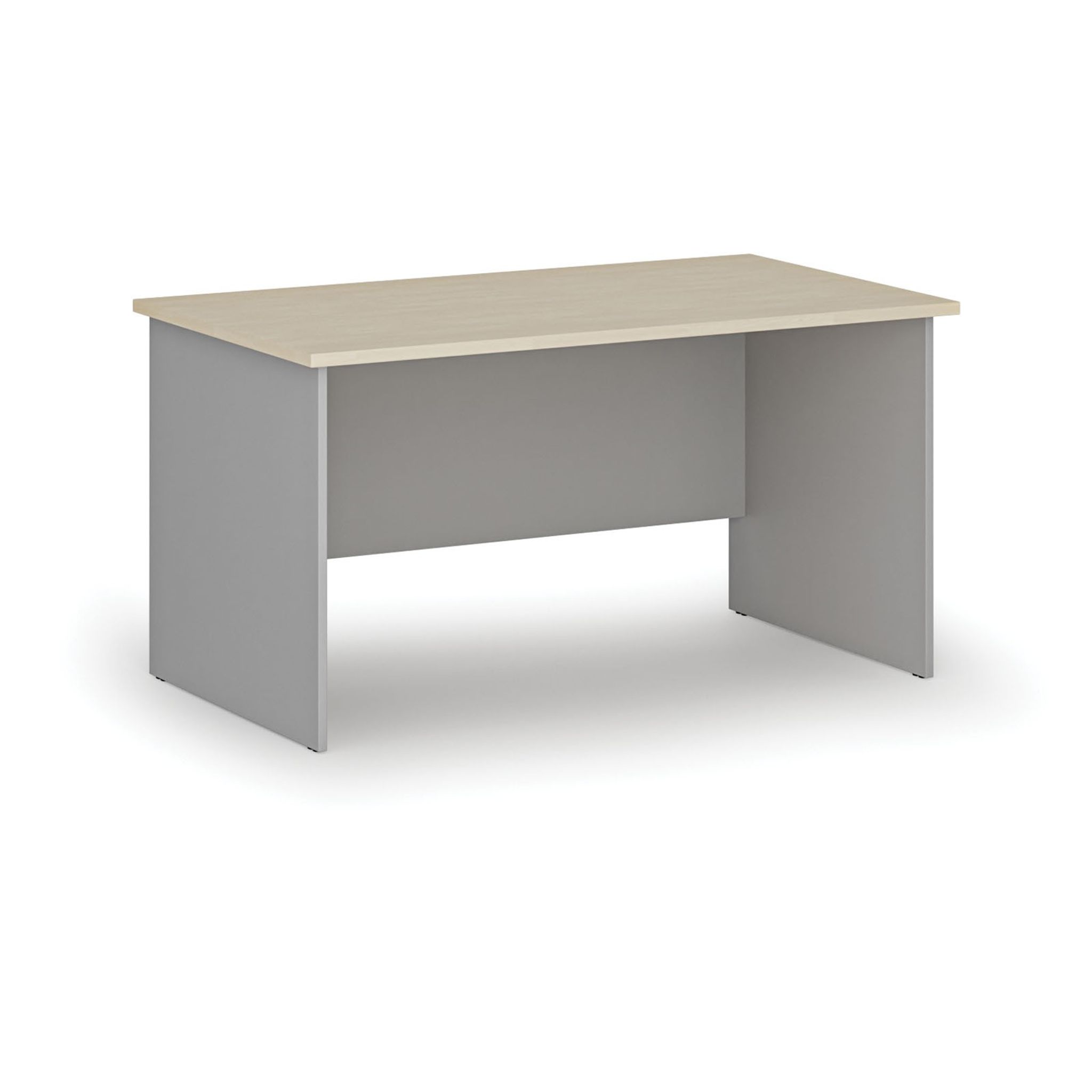 Bürotisch PRIMO GRAY, 1400 x 800 mm