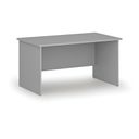 Bürotisch PRIMO GRAY, 1400 x 800 mm, grau