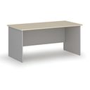 Bürotisch PRIMO GRAY, 1600 x 800 mm, grau/Birke