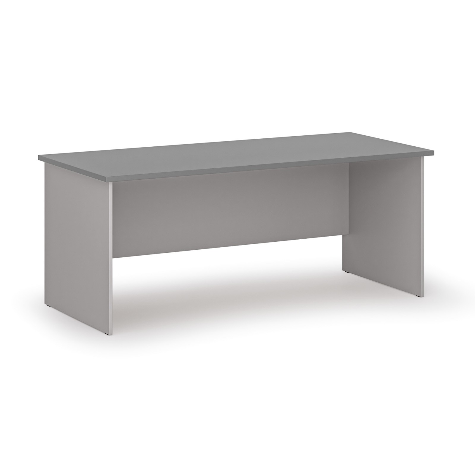 B2B Partner Bürotisch PRIMO GRAY, 180x80 cm, grau/Graphit