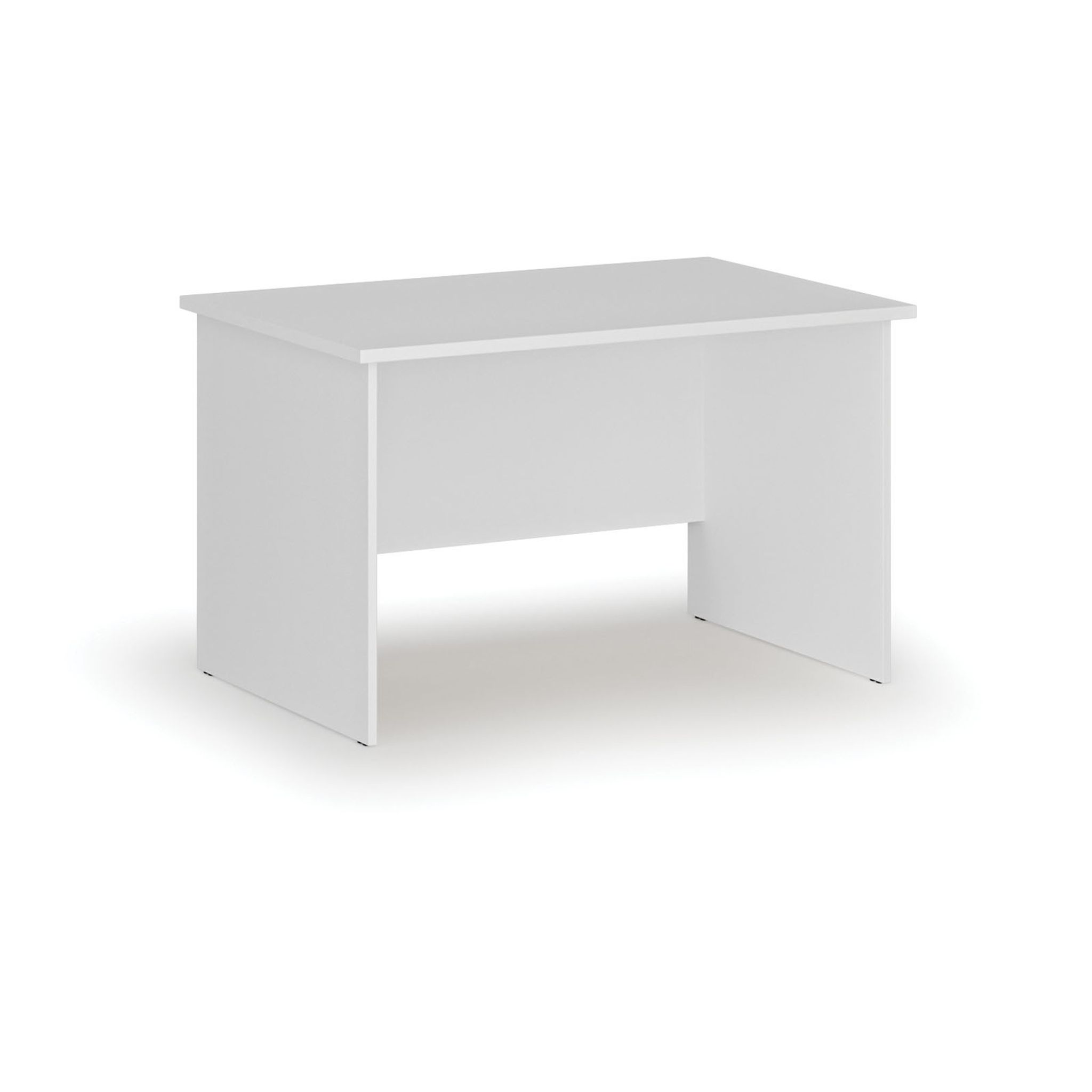Bürotisch PRIMO WHITE, 120x80 cm, weiß