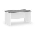 Bürotisch PRIMO WHITE, 140x80 cm, weiß/Graphit