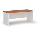 Bürotisch PRIMO WHITE, 180x80 cm, weiß/Kirsche