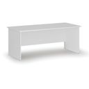 Bürotisch PRIMO WHITE, 180x80 cm, weiß