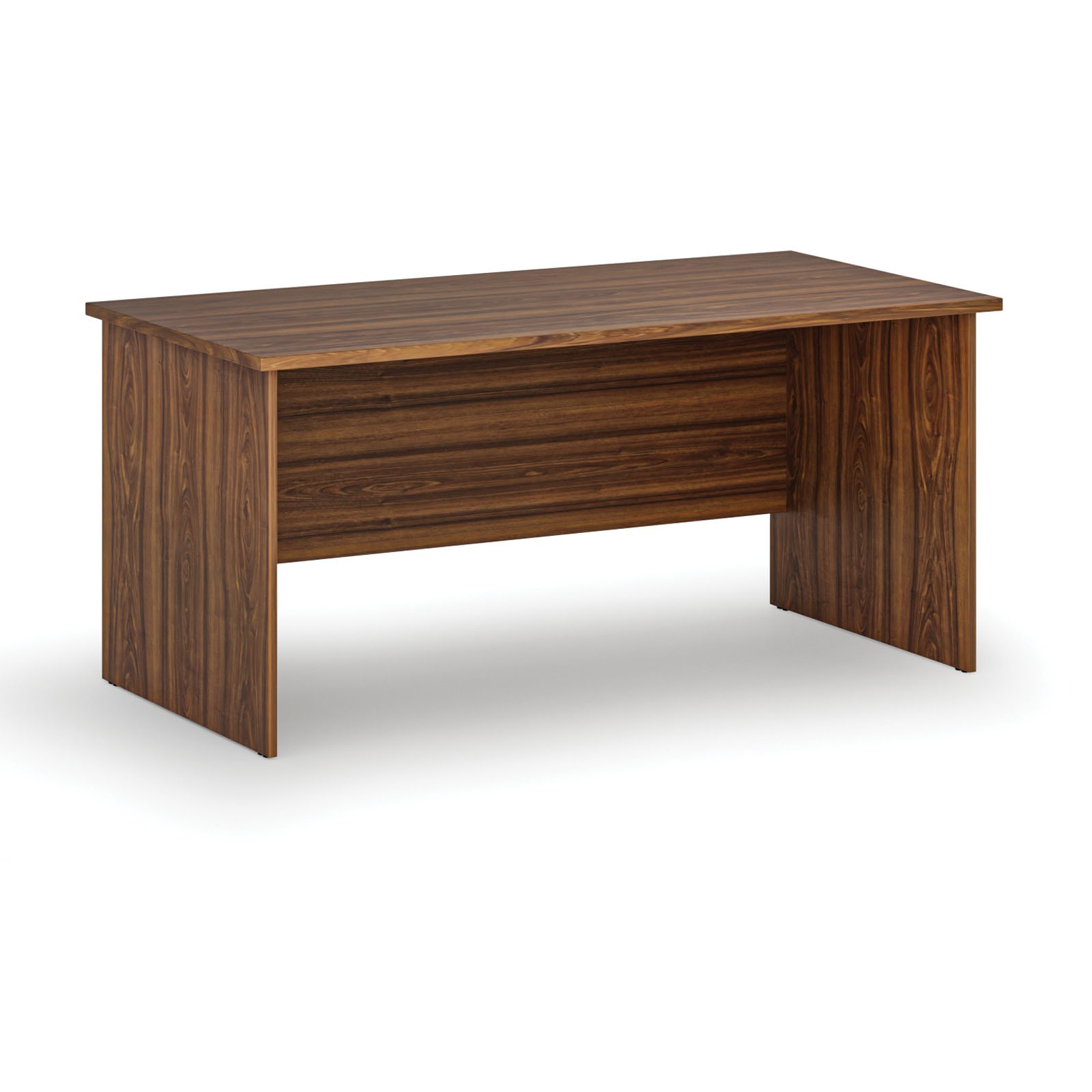 B2B Partner Bürotisch PRIMO WOOD, 160x80 cm, Nussbaum