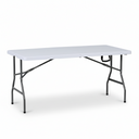 Cateringtisch, 1520 x 760 x 740 mm, klappbare Tischplatte