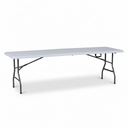 Cateringtisch, 2400 x 750 x 740 mm, klappbare Tischplatte