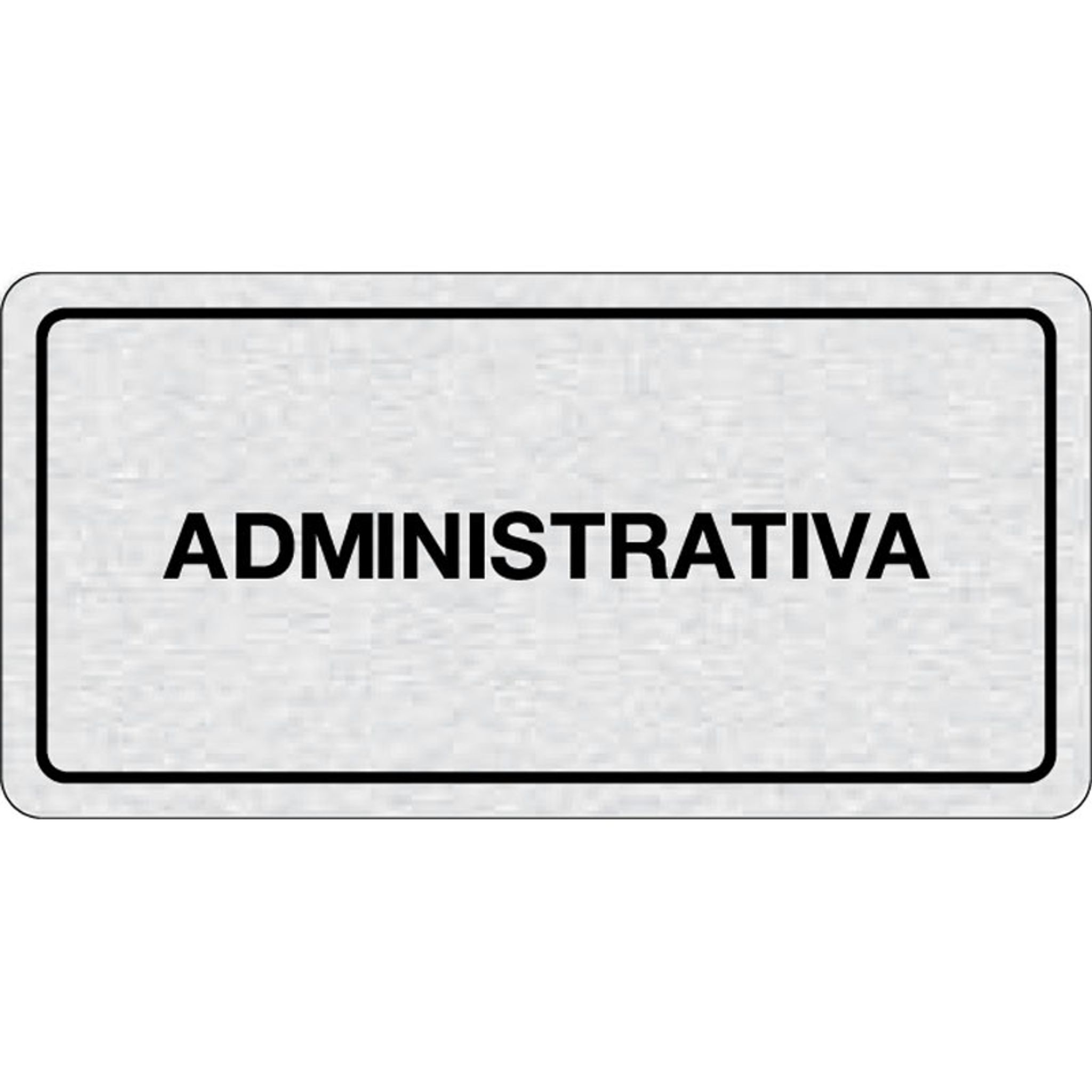 Cedulka na dveře - Administrativa