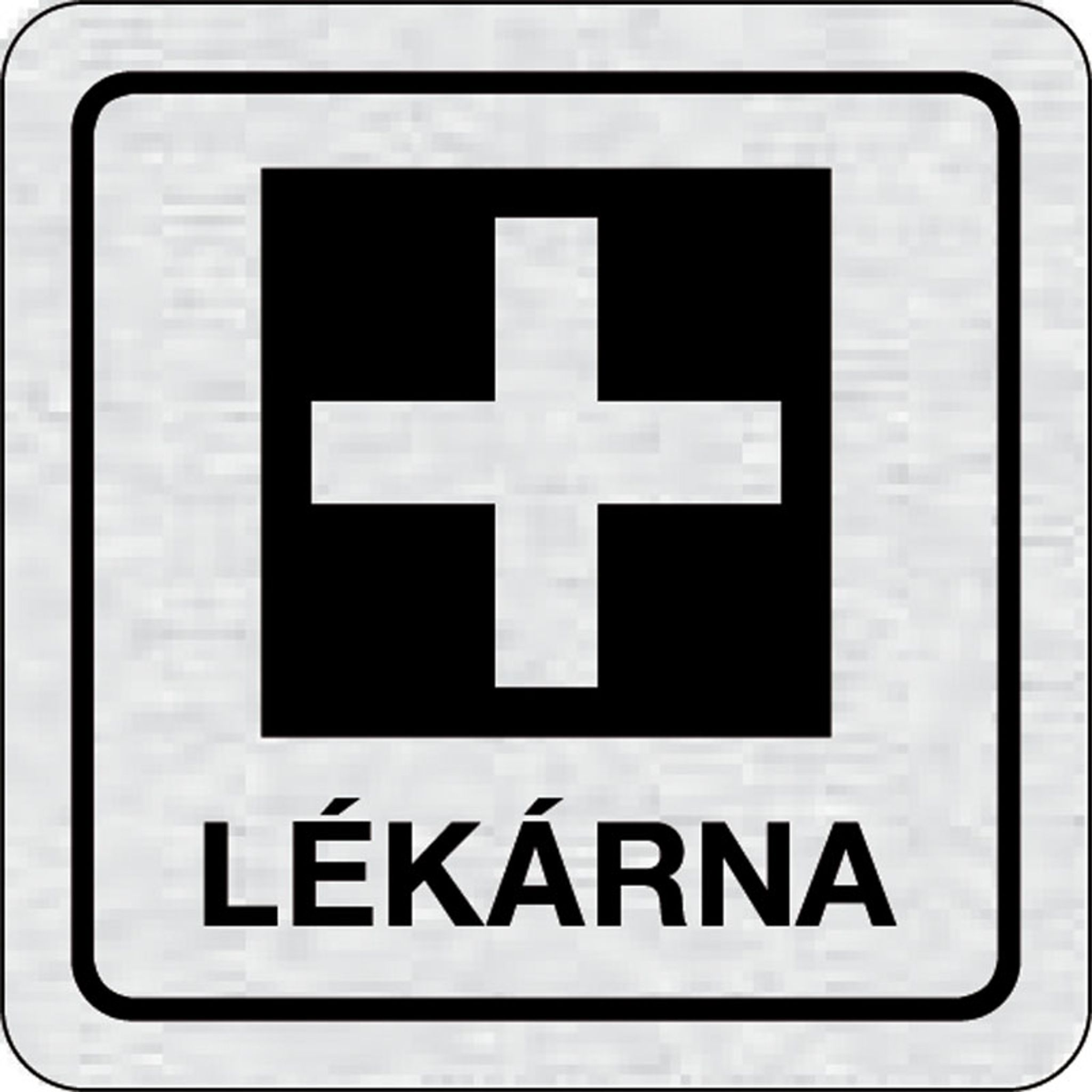 Cedulka na dveře - Lékárna