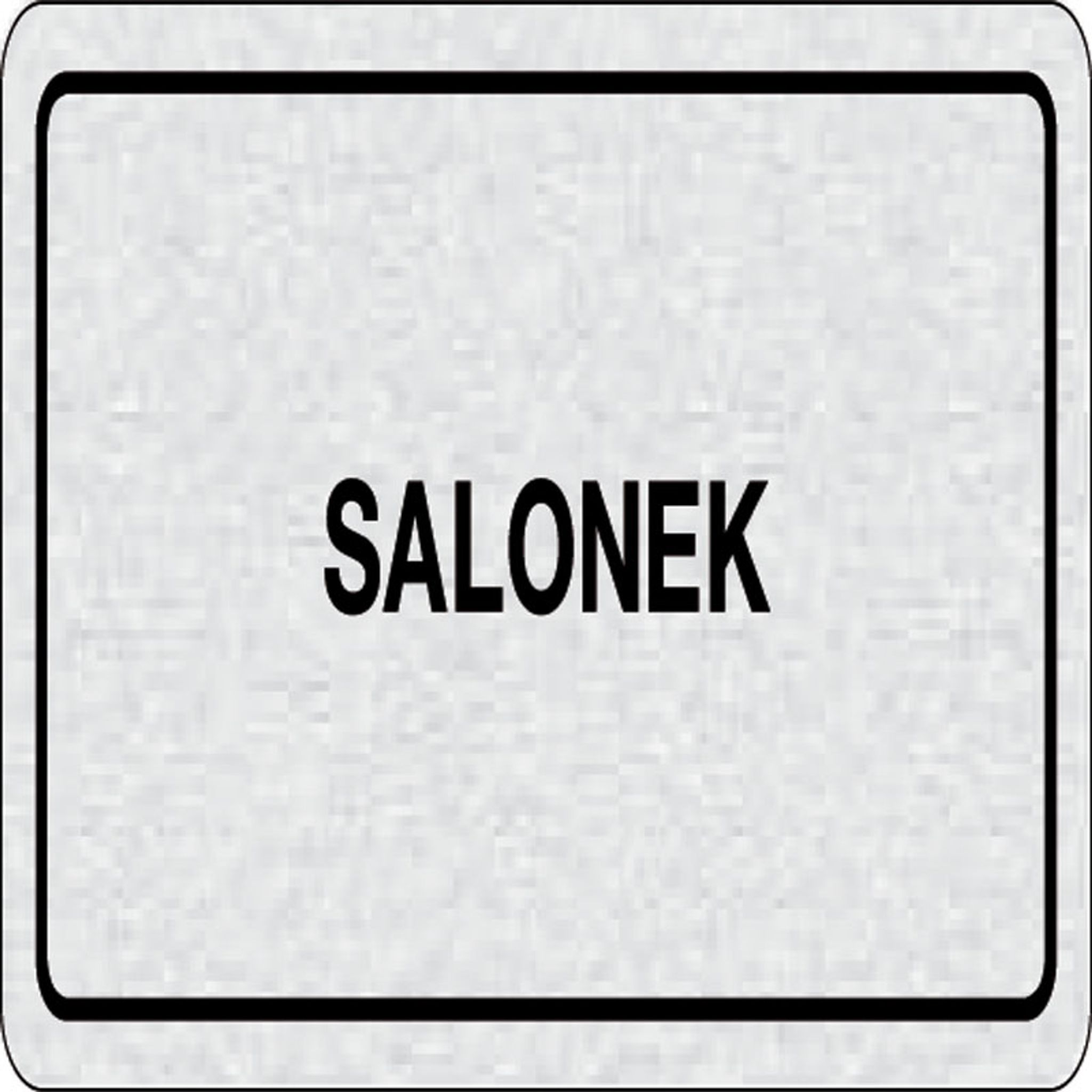 Cedulka na dveře - Salonek