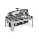 Chafing Dish mit Rolltop-Deckel mit Sichtfenster, 635 x 425 x 440 mm, 9 l