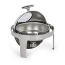 Chafing Dish rund mit Fenster, 477 x 468 x 448 mm, 6 l