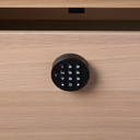 Codeschloss mit RFID-Kartenleser F029R, Aluminium, schwarz