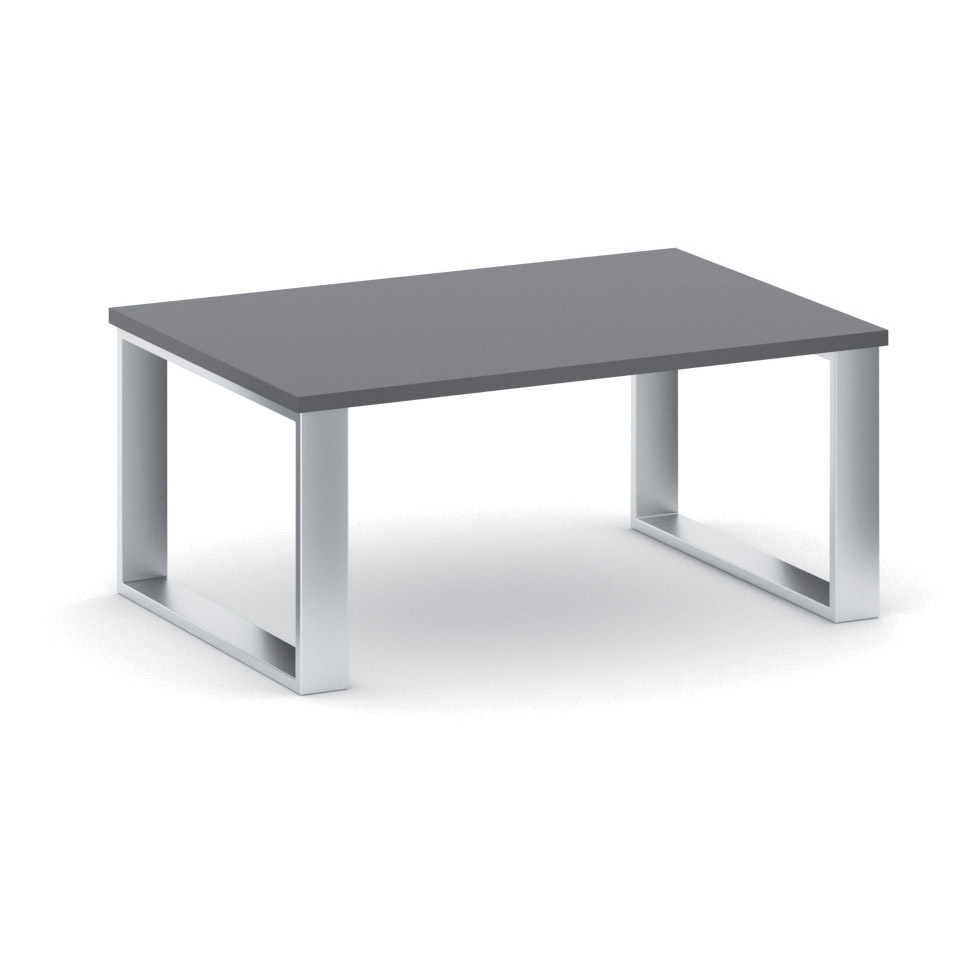 B2B Partner Couchtisch STIFF, 100x68 cm, Graphit