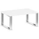 Couchtisch STIFF, 100x68 cm, weiß