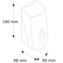 Dávkovač tekutého mýdla MERIDA TOP, 400 ml