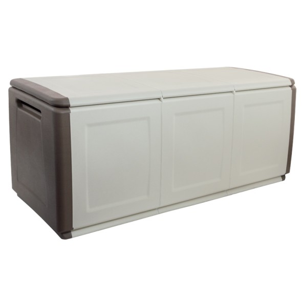 Aufbewahrungsbox mit Deckel aus Kunststoff, 1380 x 570 x 530 mm